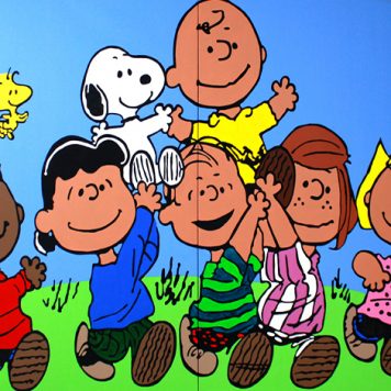 Charlie Brown & The Gang painting by mr.aspie