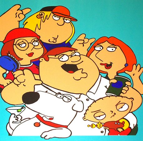 Family Guy painting by mr.aspie