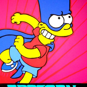 Bart Simpson painting by mr.aspie